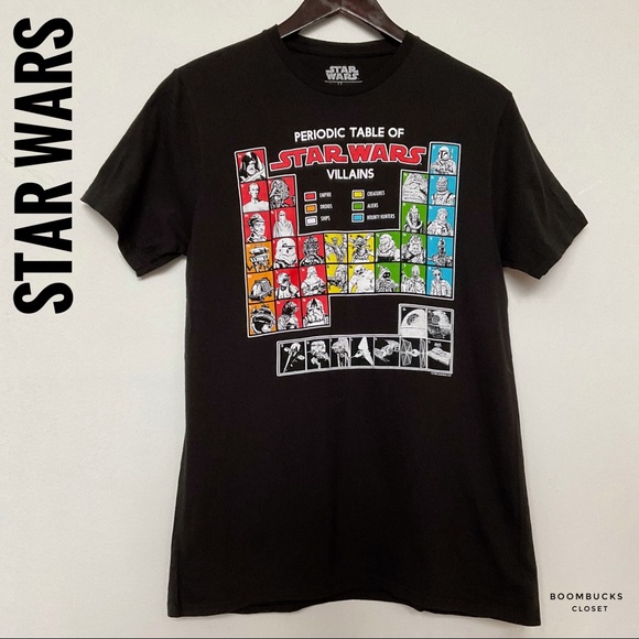 Star Wars Periodic Table T shirt - Picture 6 of 6